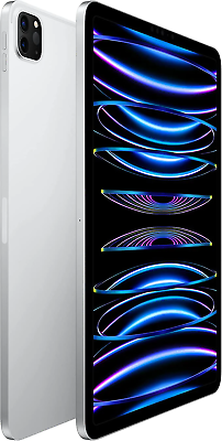 Apple 12.9in iPad Pro (2022) - 128GB - M2 Chip - Wi-Fi - Silver - Excellent - Image 3